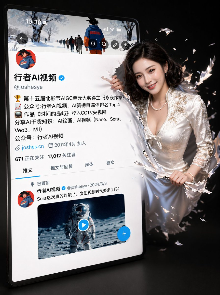 Profile / Avatar - 3D Social Media Profile Break-Out