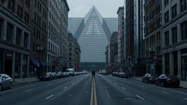 Urban Shockwave Tracking Shot